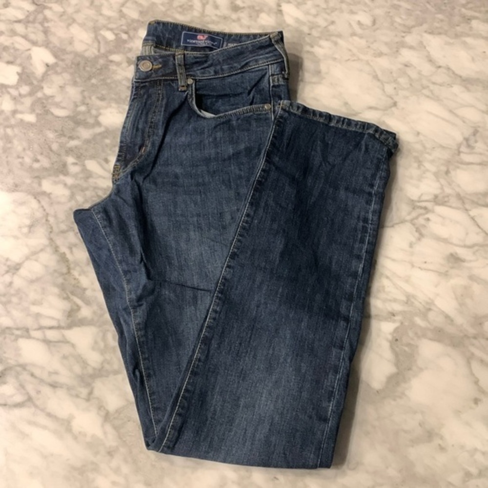Vineyard Vines mid wash jeans, 30 x 32”